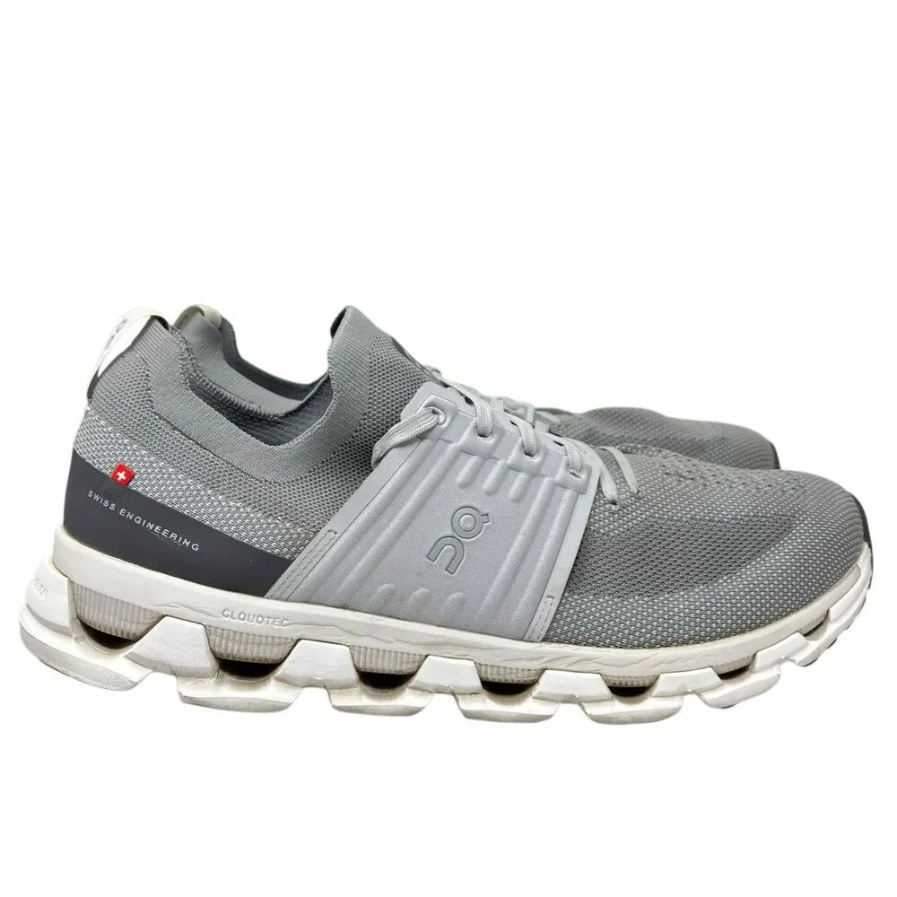 On Cloudswift 3‎ Sneakers Mens 11.5 Gray Lightweight Running Shoes ЗМD10560094